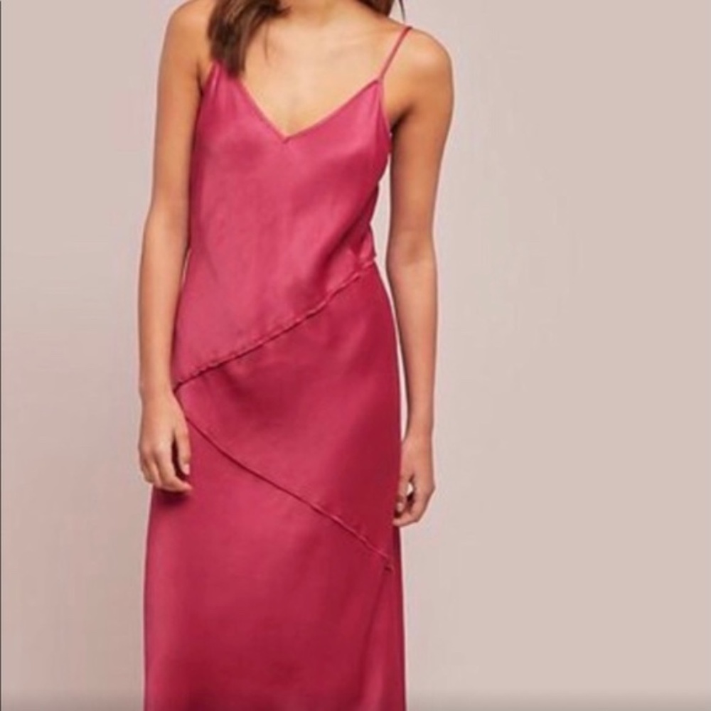 Anthropologie Saturday Sunday Rosalina Midi Slip Dress XS